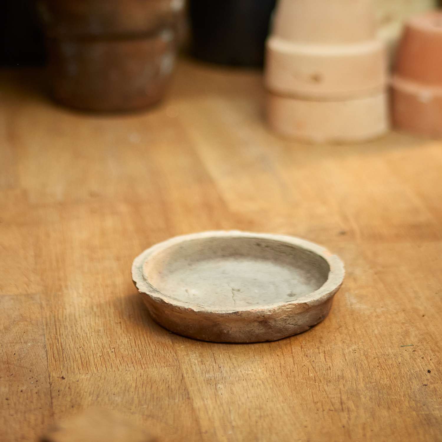 Terracotta underskål Ø: 16.5 cm